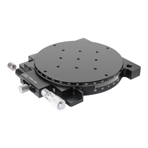 Etapă rotativă manuală din aliaj de aluminiu de înaltă precizie 125 mm