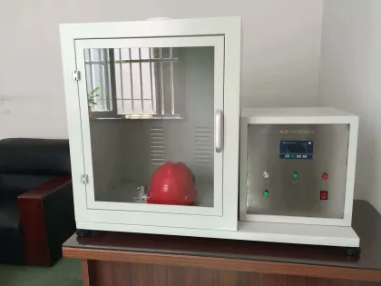 Fire Retardant Safety Helmet Testing Machine