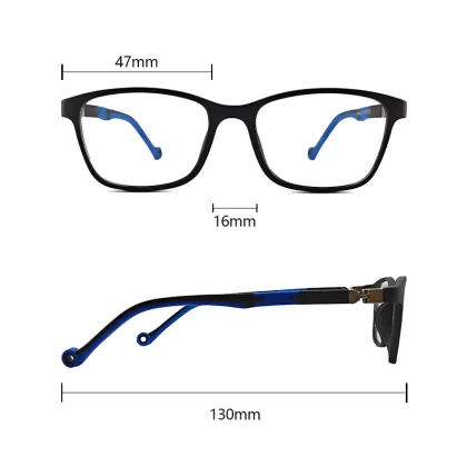Wholesale Cute Kids Optical Eyewear: TR90 Frame Fashionable Colorful Glasses for Children