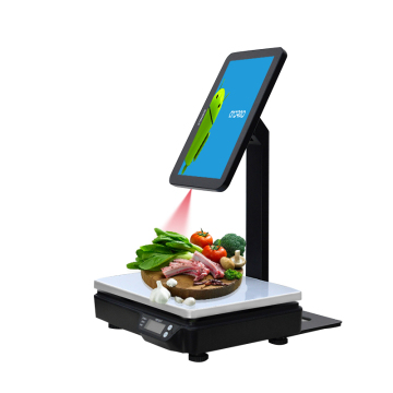 Supermarkt 30 kg Registrierkasse mit KI -Kamera