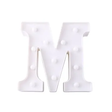 LED Battery Rechargeable Number Led Night Light