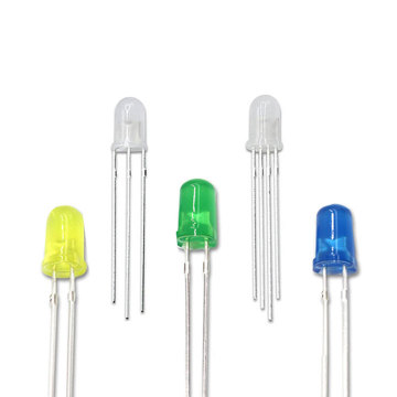Liteon Taiwan Original Strohhut-LED-Indikatorlichter-hoher Brightness Durchloch 3mm 3,1 mm 5 mm 8 mm zweifarbig und dreifarbig