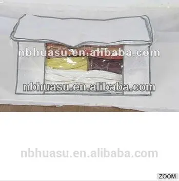 Popular cube vacuum storage bag for bedding