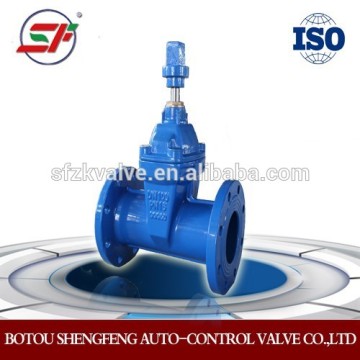 DIN F5 resilient seated gate valve