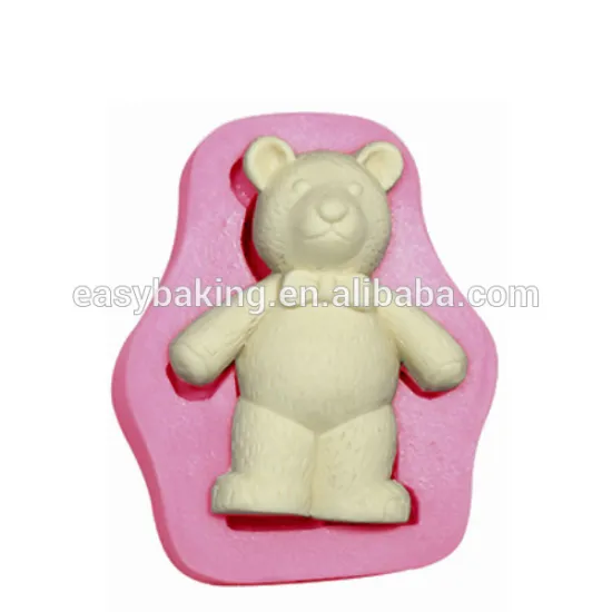 Wholesale Teddy Bear Silicone Chocolate Mold
