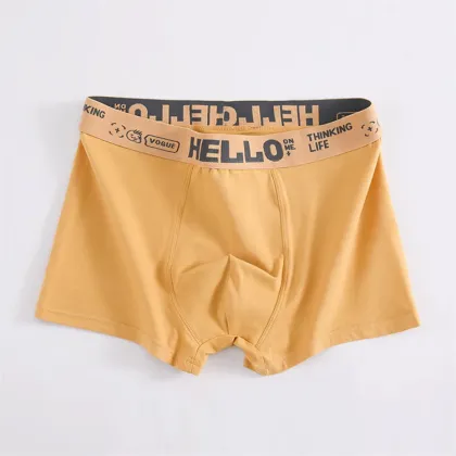 Men's Large Size Antibacterial Breathable Cotton Underwear Shorts