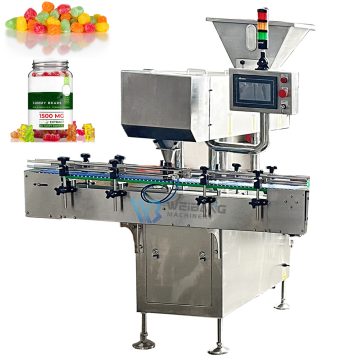 Automatic Electric Gummy Candy Counting and Filling Machine WB-DSL8