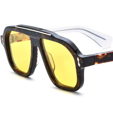 Double Top Bar Pilot Polarize Sunglasses ME2046