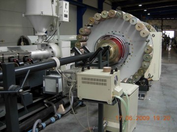 16-1200MM steel wire spiral composite pipe extrusion line