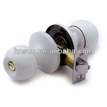 door lock with knob