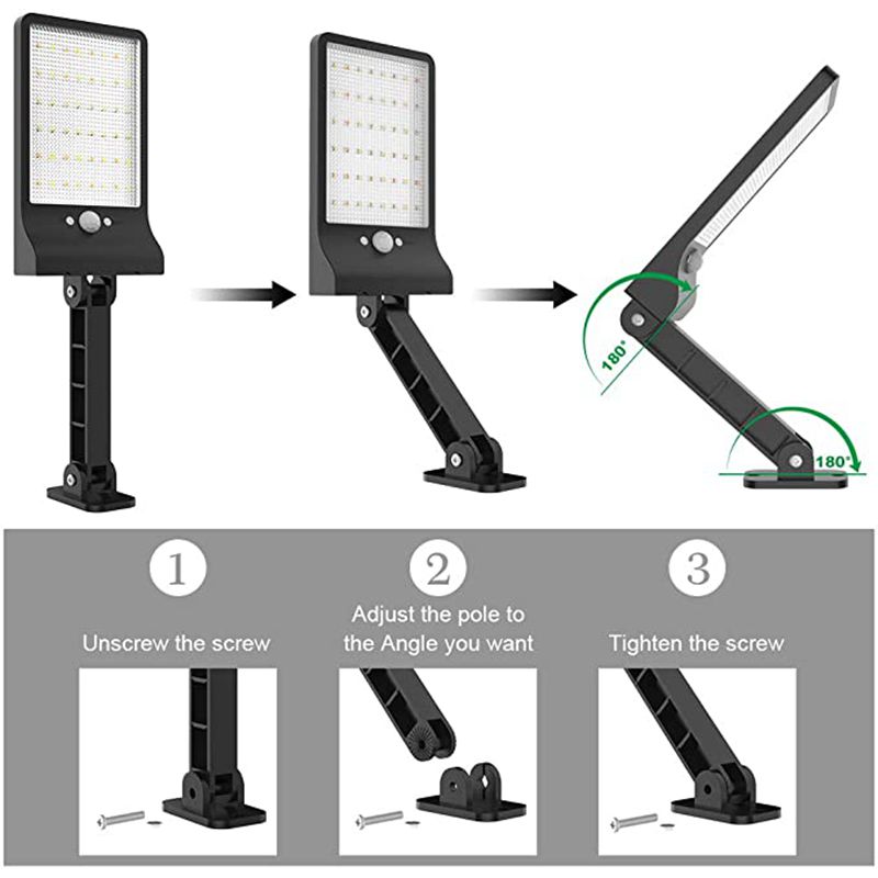 56 Led Solar Light