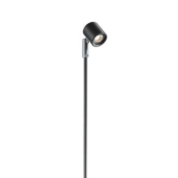 Moderne hochwertige 1W-Aluminiumschwarz-LED-Schrankleuchte