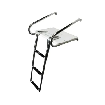High Quality Stainless Steel Fiberglass/ABS Marine Yacht Swimming Pool Platform Boat Ladder