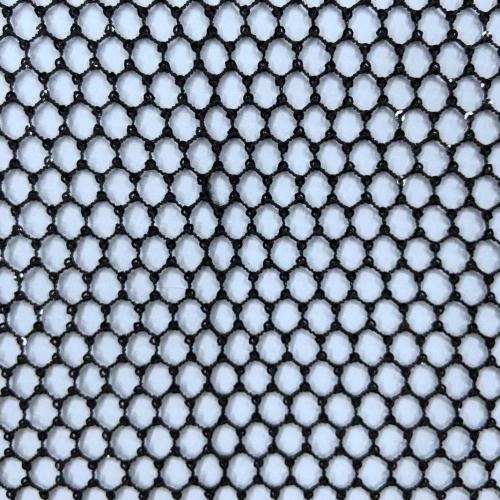 3mm Paillette Sequin Embroidery On Polyester Rhombus Mesh