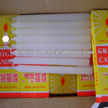 Bright white Candle