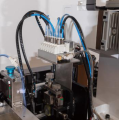 Macchina per inserire il tubo di restringimento automatico