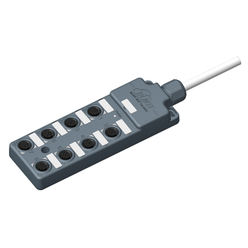 Industrial-Grade IP69K Waterproof IO Module NPN/PNP Prefabricated Cable Sensor Box for Food Processing Equipment