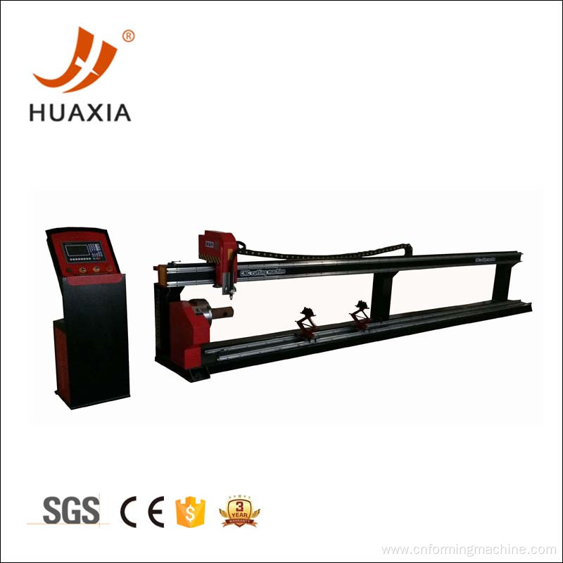 Metal tube CNC plasma cutting machine