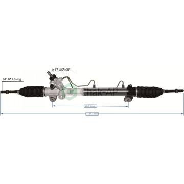 Système de direction hydraulique en aluminium Power et Gears de direction Toyota Sienna 2003-