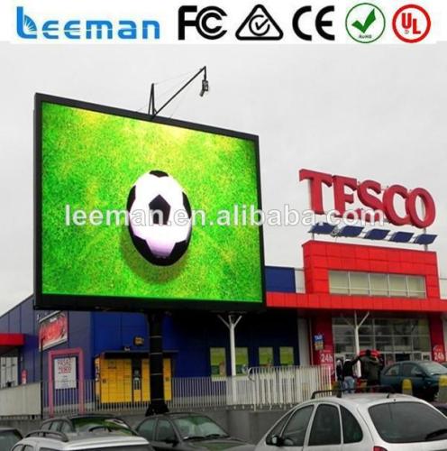 PH10mm RGB 320mm*160mm led module Leeman p10 full color led control card programmable rgb led outdoor display