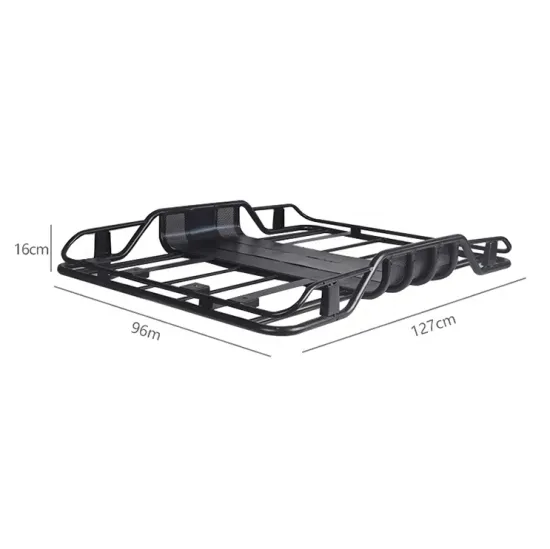 4x4 SUV Iron Roof Rack Cargo Basket