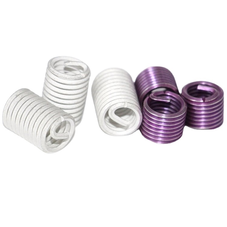 High Quality Din 8140 Stainless Steel Heli Coil Spring Wire Custom Size Thread Inserts M12 and M18