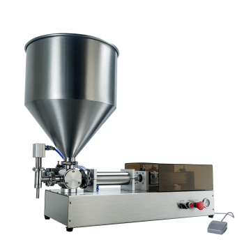 0-1000ml Paste Piston Filler Filling Packing Packaging Machine