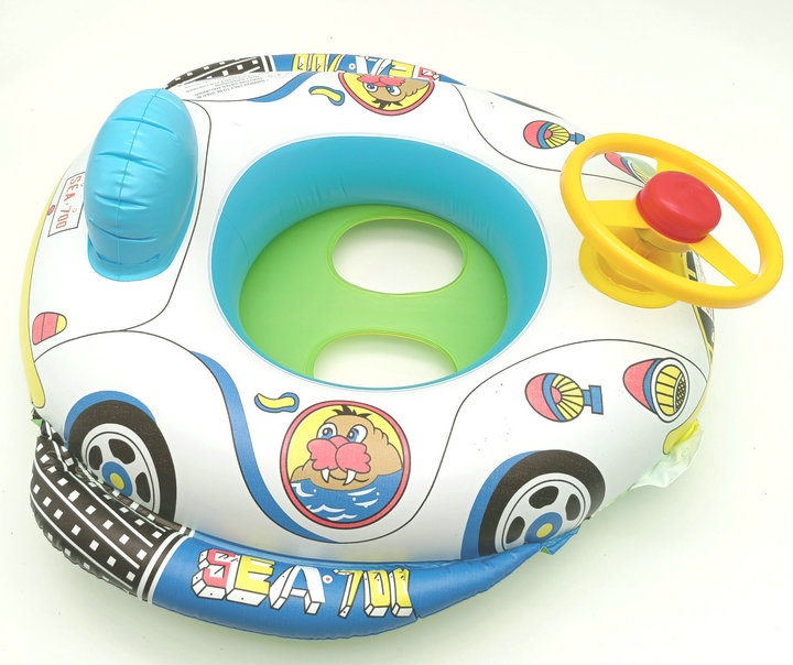 Bote de flotador de piscina inflable para niños