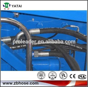oil resistant hydraulic hose marking machine