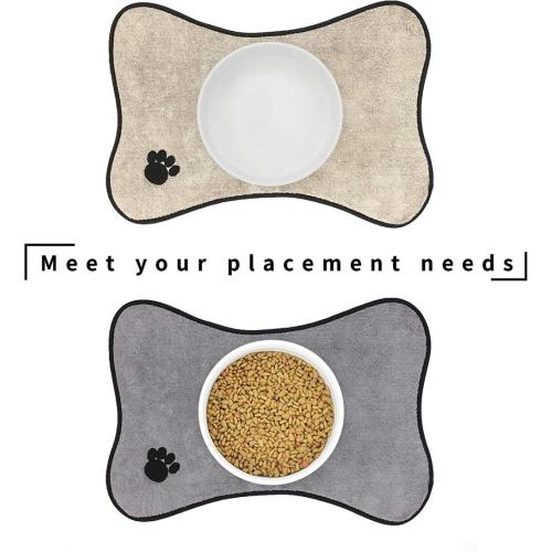 Microfiber Pet Food and Water Mat