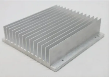 Aluminium Profile Heatsink for Radiator Cooling System