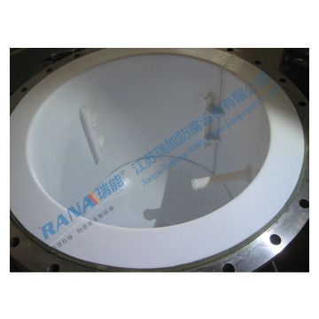 Fluororesin PTFE Sheet Lined Steel Tank