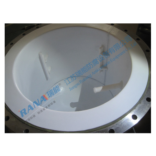 Сталёвы бак з фторопластовым лістом PTFE