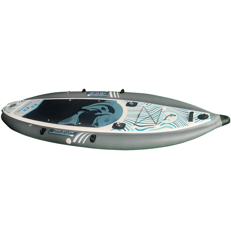 Powerful 6KW TAME BILLOW Inflatable Paddle Board: Extended Riding Time & Ideal for Fishing Activities with Included Seat
