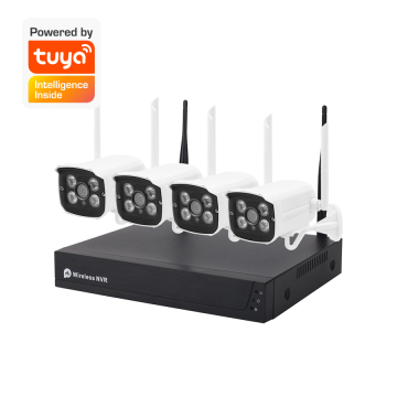 Tuya H.265 Wireless CCTV System 8CH 1080P NVR Security Camera Kit