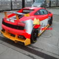 Lamborghini  rear bumper Post encircling carbon fibre