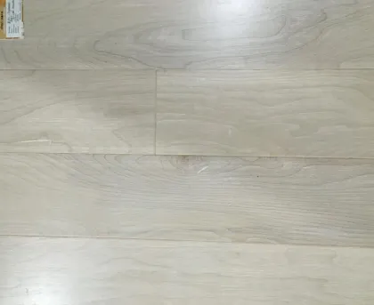 Birch solid wood floor