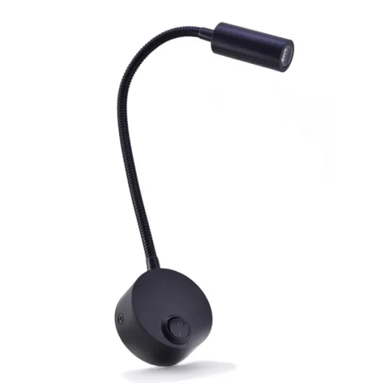 Modern LED Headboard Gooseneck Bedside Lamp for Hotel Bedrooms: Enhancing Your Reading Experience