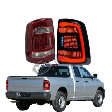 Maictop Smoked/Red LED Tail Light for Dodge Ram 1500 2009-2018