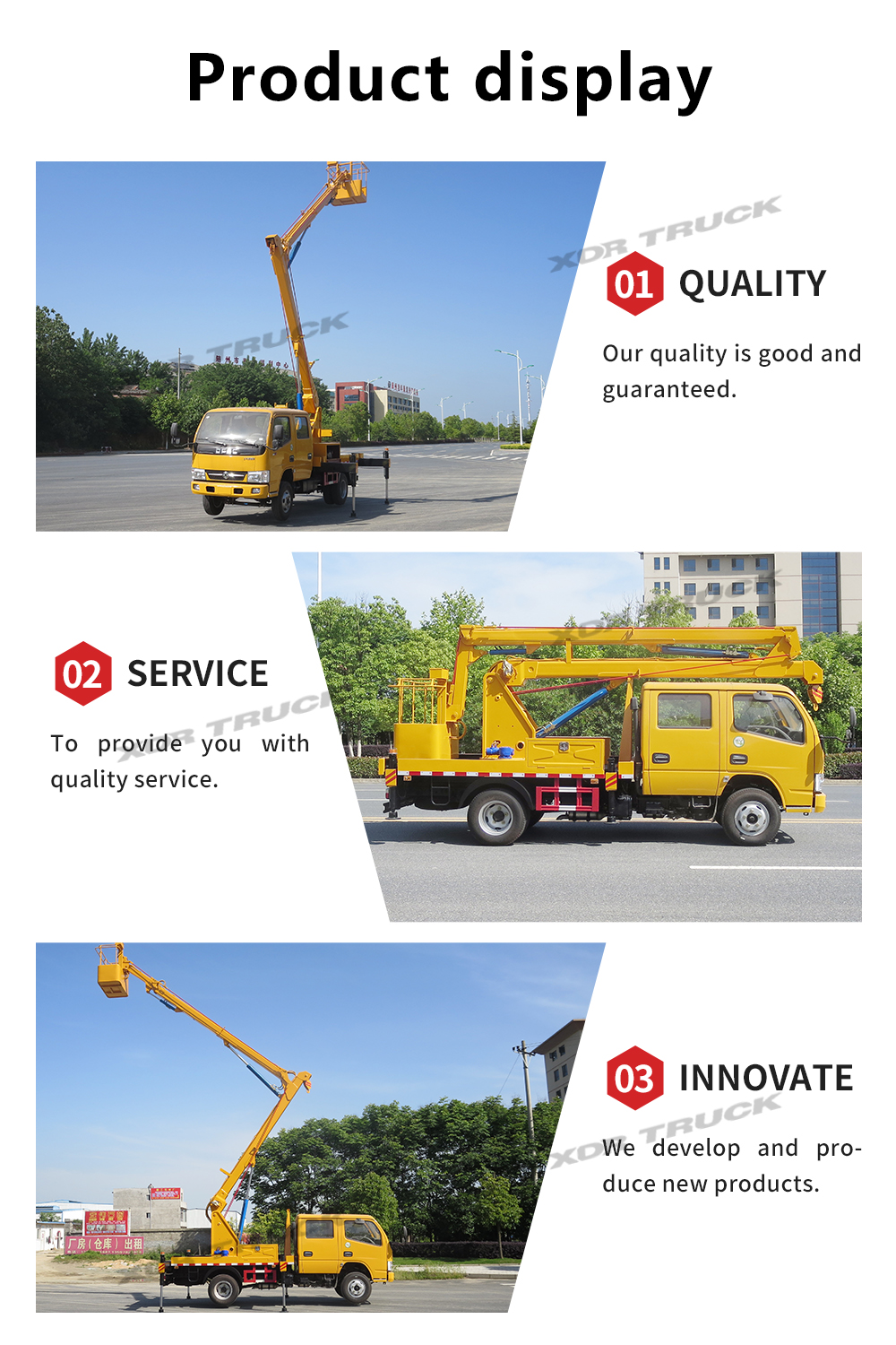 DONGFENG 12m aerial platform truck 4