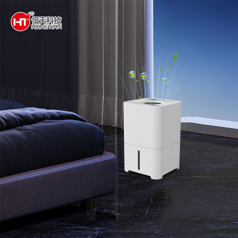 HONETIAN wifi control filling water on top auto mode 6.0L capacity white colour indoor plastics cold evaporative humidifiers