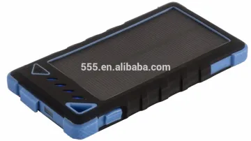 10000mah solar power bank for outdoor workers anti-water protect