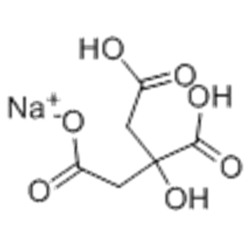 Nom: Acide 1,2,3-propanetricarboxylique, 2-hydroxy-, sel de sodium (1: 1) CAS 18996-35-5