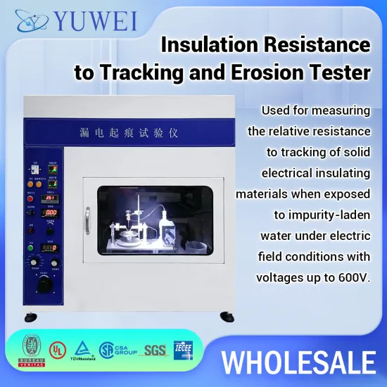 UL746A Insulation Resistance to Tracking and Erosion Tester