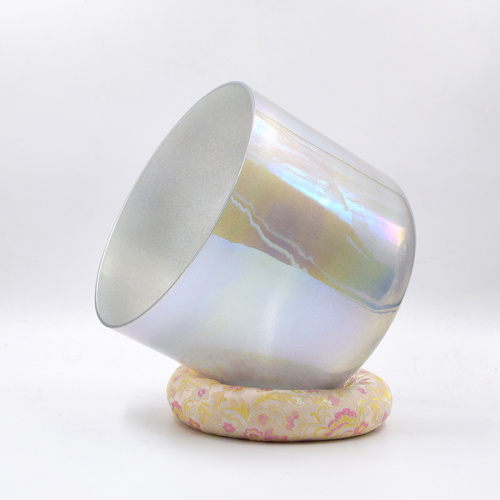 Cosmic Singing Bowl Cosmic Silver Crystal Singing Bowl for Meditation Supplier