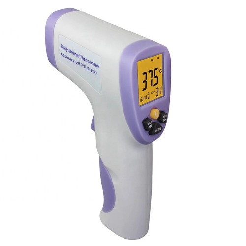 High-precision zero-contact forehead temperature gun