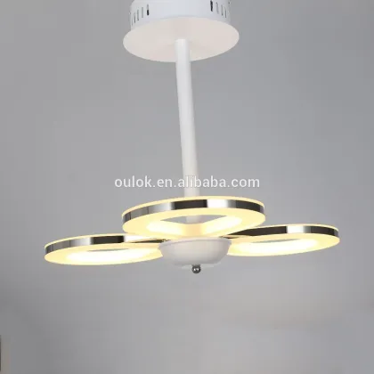 Round aluminun energy saving lighting pendant light&acrylic pendant lamp