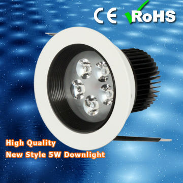 5W Led down lights with High lumens , 2 years warranty