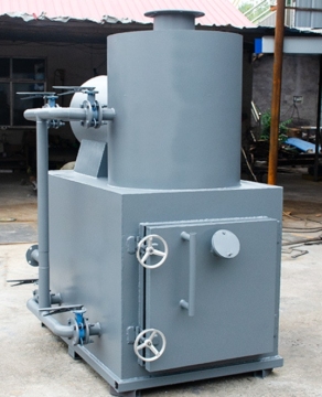 Insinerator sampah suhu tinggi