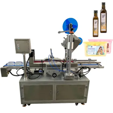 Automatic Horizontal Surrounding Labeling Machine for Stable Quality Flat Box Adhesive Labels